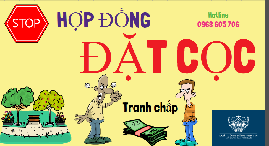 tranh chap - TRANH CHẤP HỢP ĐỒNG ĐẶT CỌC CHUYỂN NHƯỢNG ĐẤT